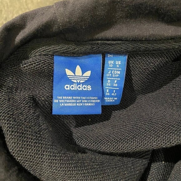 Adidas Originals Trefoil Hooded Dress Size Small - Picture 9 of 12